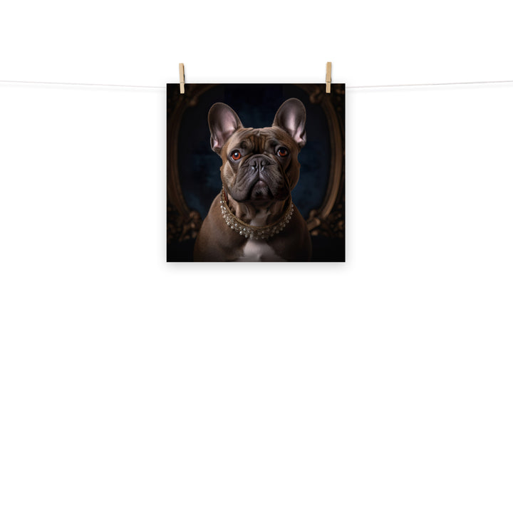 French Bulldog Photo paper poster - PosterfyAI.com