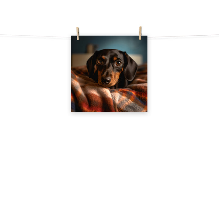 Dachshund Photo paper poster - PosterfyAI.com