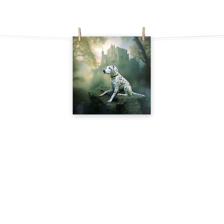 Dalmatian Photo paper poster - PosterfyAI.com