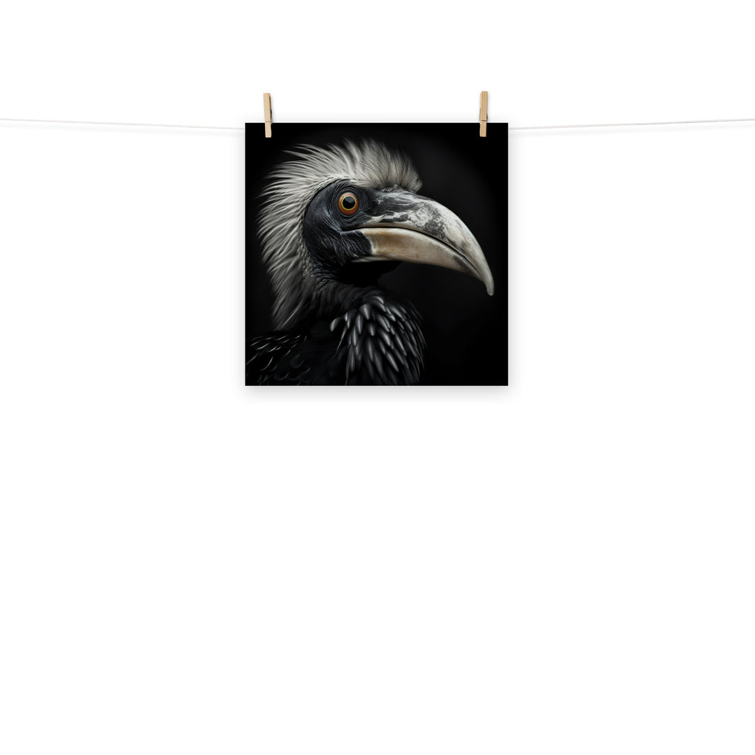 Hornbill Photo paper poster - PosterfyAI.com