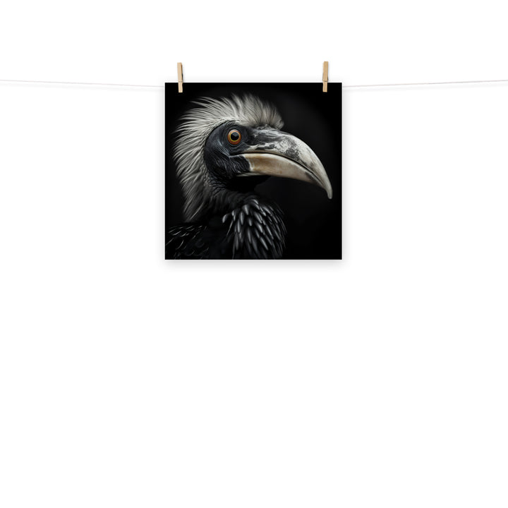 Hornbill Photo paper poster - PosterfyAI.com