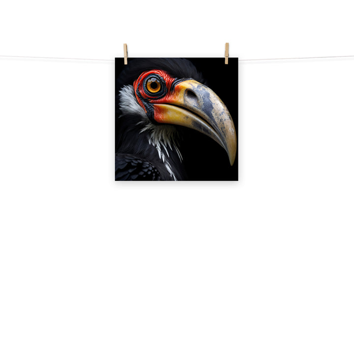 Hornbill Photo paper poster - PosterfyAI.com