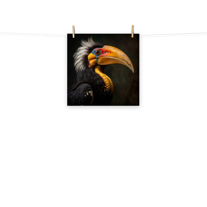 Hornbill Photo paper poster - PosterfyAI.com