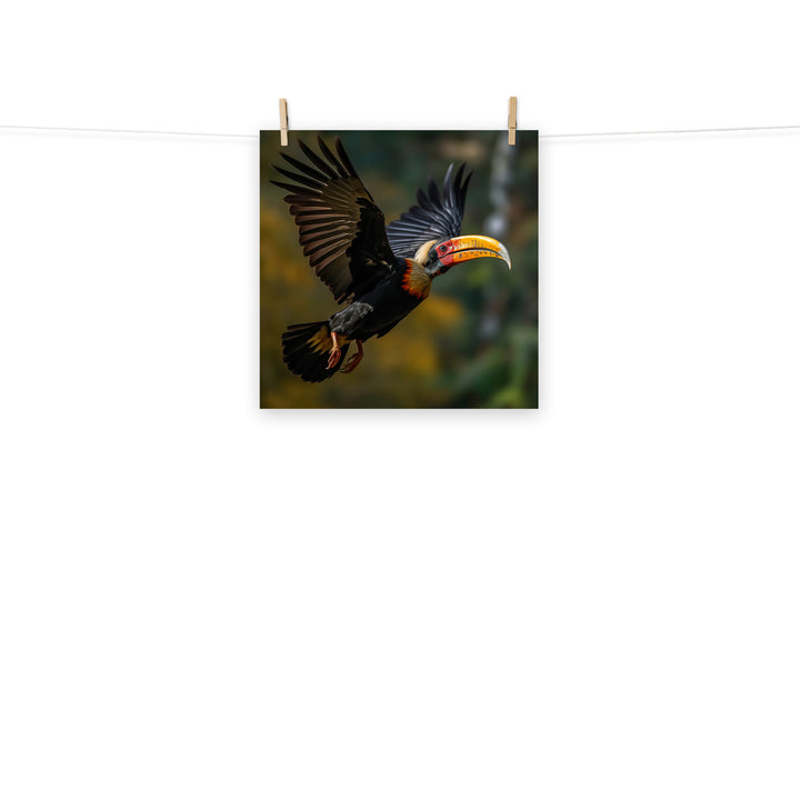 Hornbill Photo paper poster - PosterfyAI.com