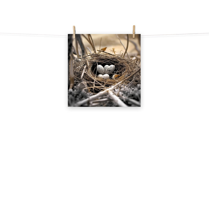 Quail Photo paper poster - PosterfyAI.com