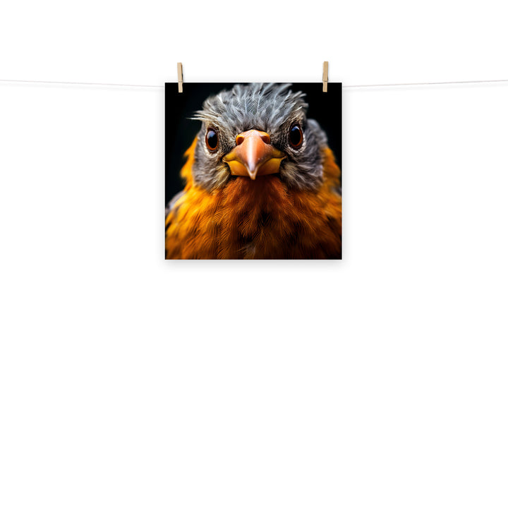 Finch Photo paper poster - PosterfyAI.com