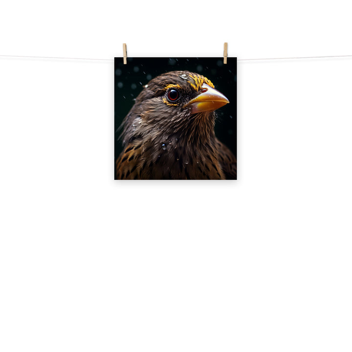 Finch Photo paper poster - PosterfyAI.com