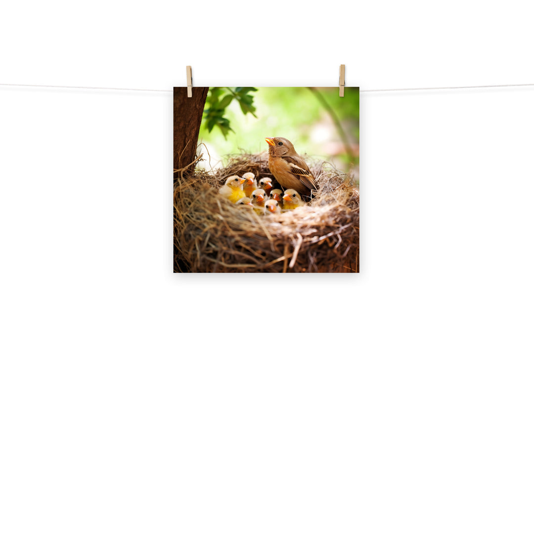Finch Photo paper poster - PosterfyAI.com