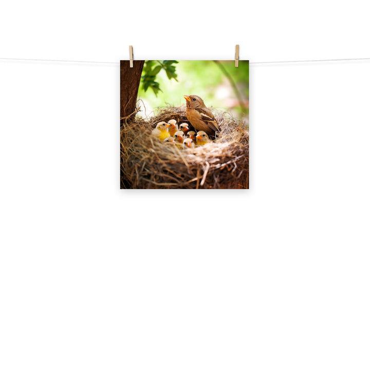 Finch Photo paper poster - PosterfyAI.com
