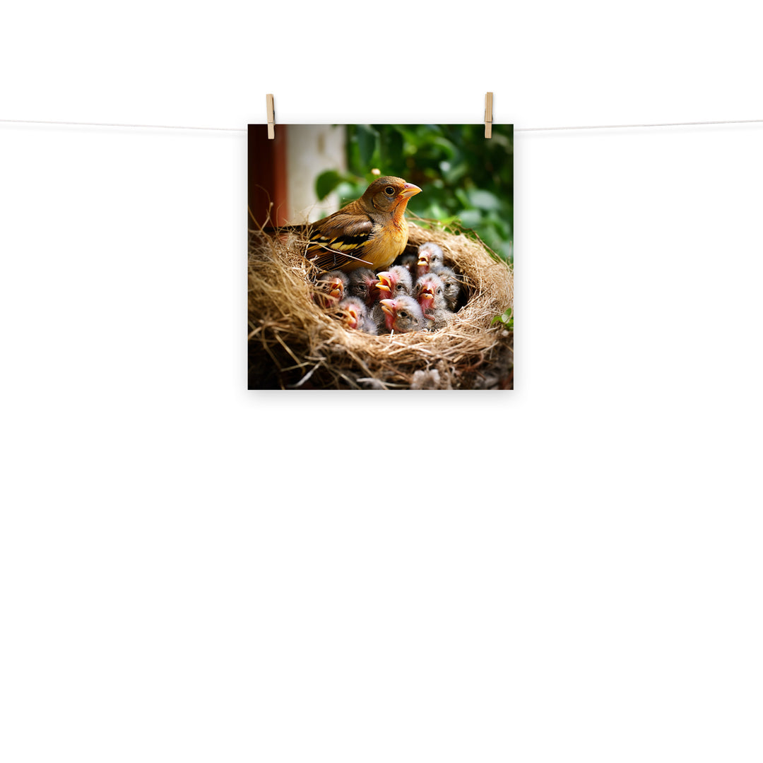 Finch Photo paper poster - PosterfyAI.com