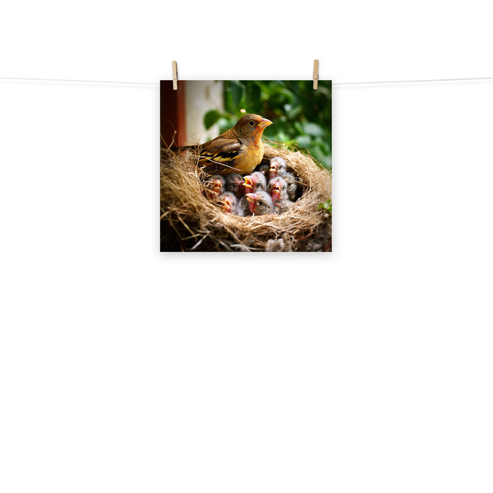 Finch Photo paper poster - PosterfyAI.com