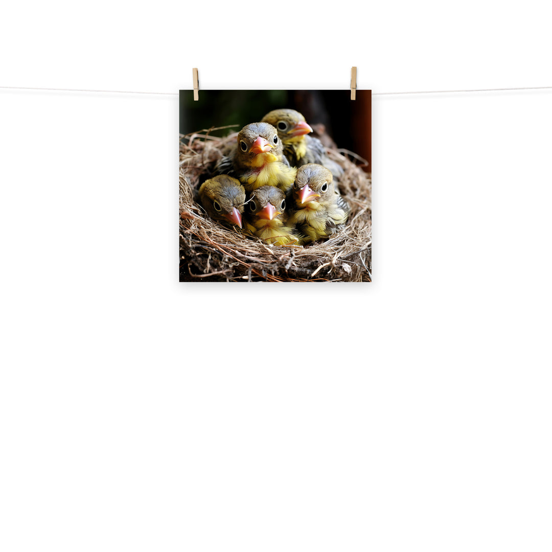 Finch Photo paper poster - PosterfyAI.com