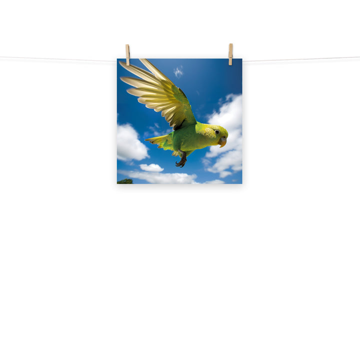 Kakariki Photo paper poster - PosterfyAI.com