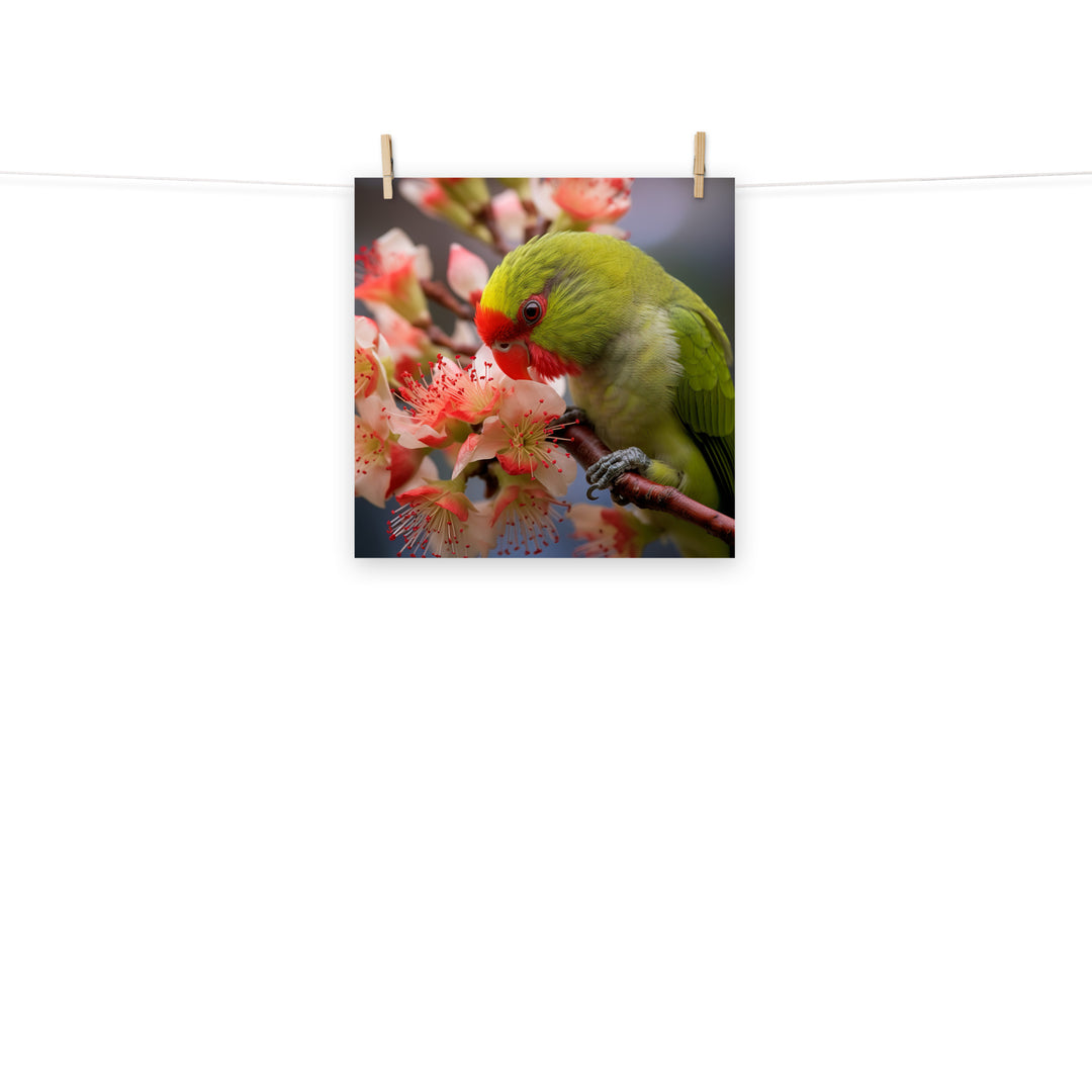 Kakariki Photo paper poster - PosterfyAI.com