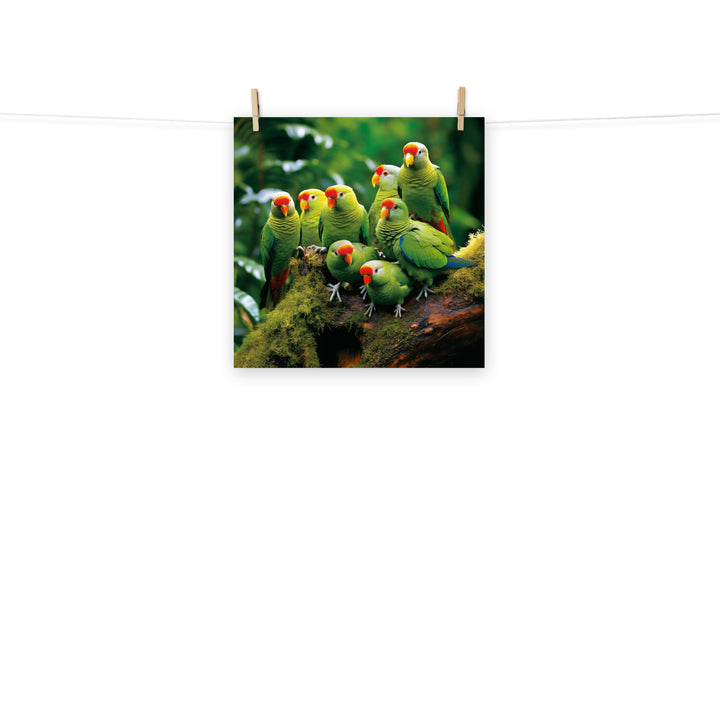 Kakariki Photo paper poster - PosterfyAI.com