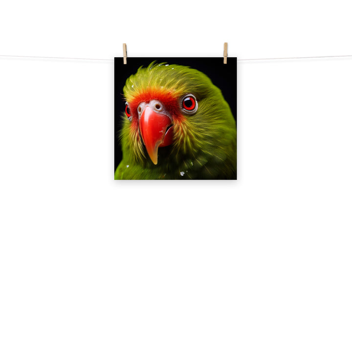 Kakariki Photo paper poster - PosterfyAI.com