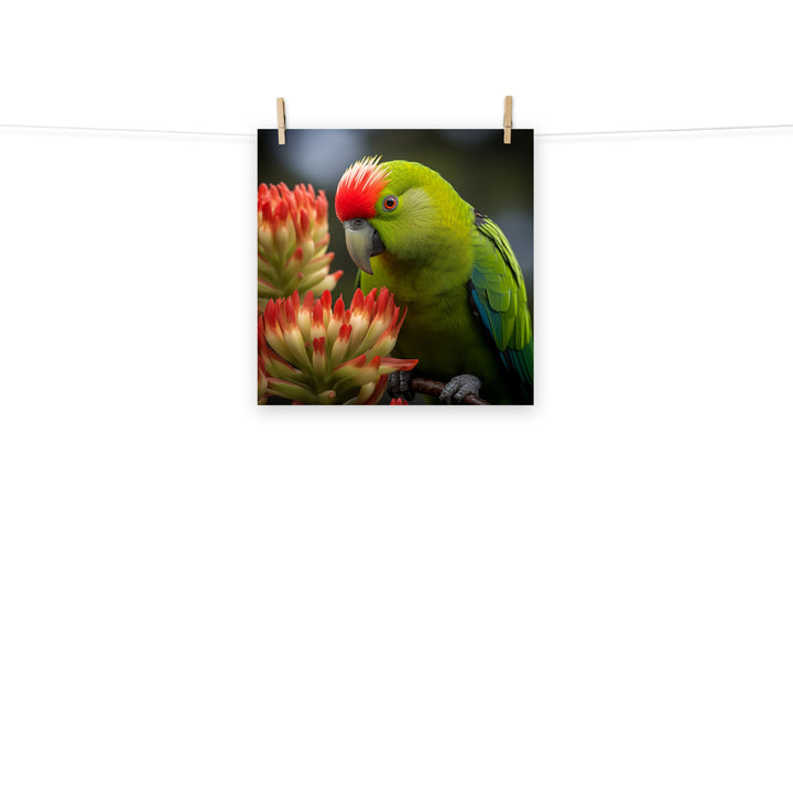 Kakariki Photo paper poster - PosterfyAI.com