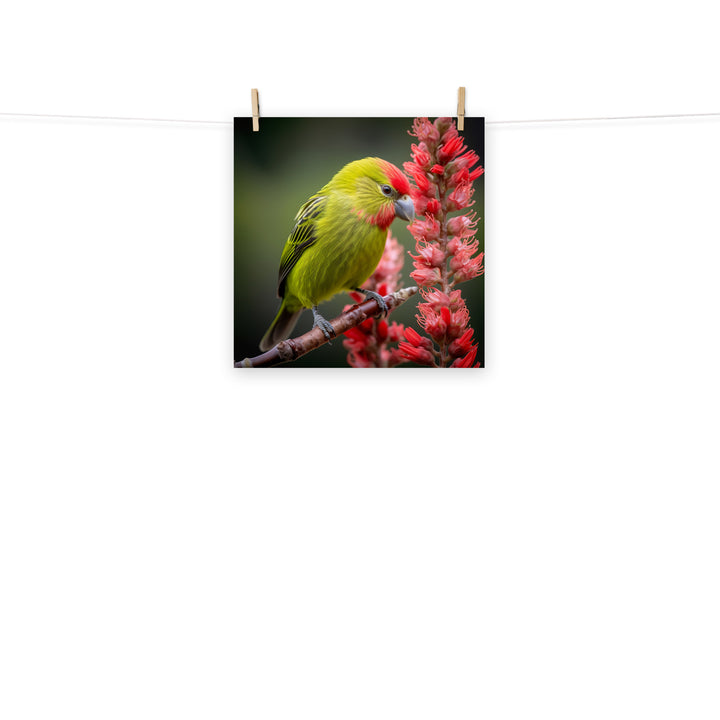 Kakariki Photo paper poster - PosterfyAI.com