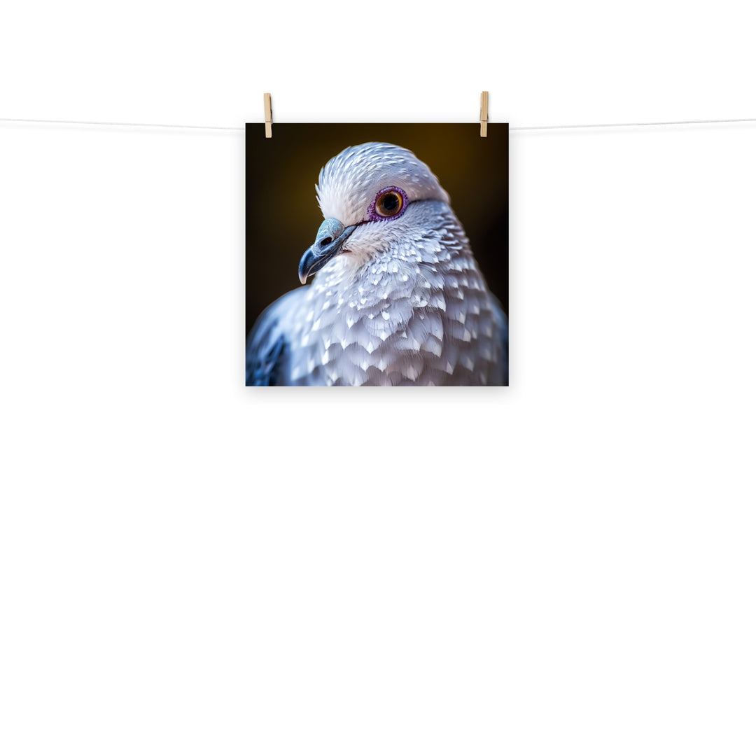 Dove Photo paper poster - PosterfyAI.com
