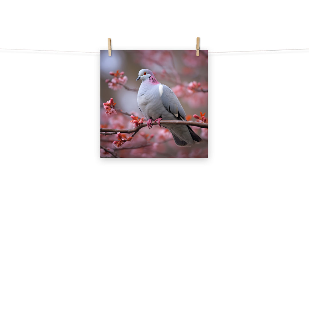 Dove Photo paper poster - PosterfyAI.com