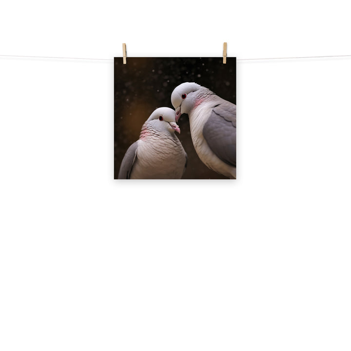 Dove Photo paper poster - PosterfyAI.com