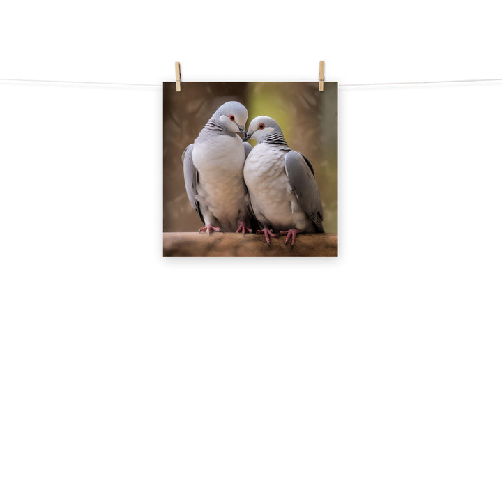 Dove Photo paper poster - PosterfyAI.com