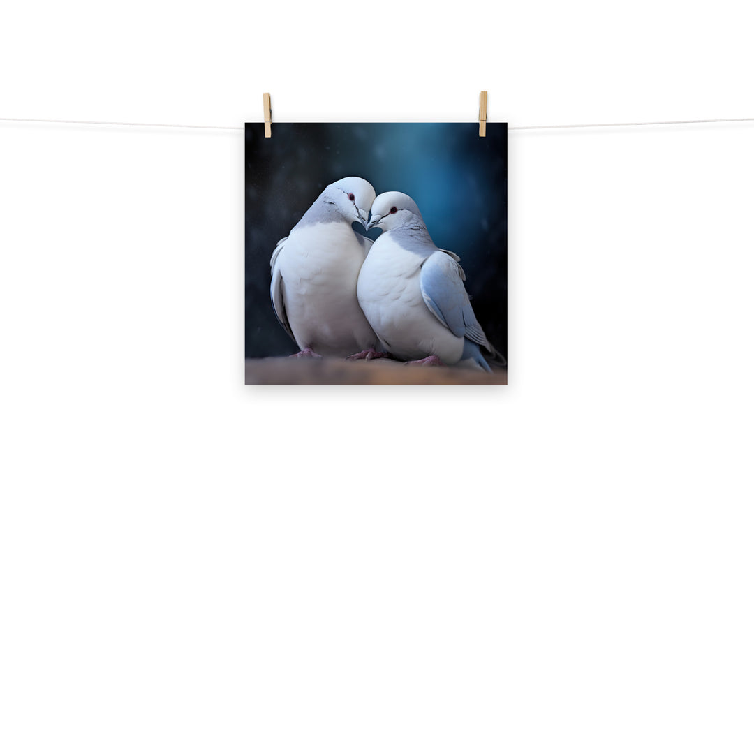 Dove Photo paper poster - PosterfyAI.com