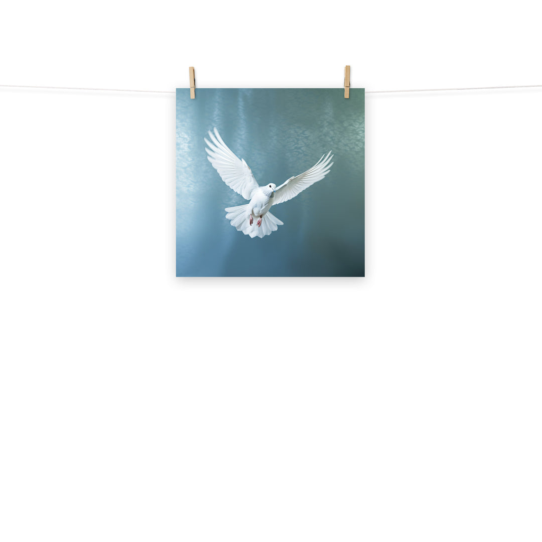 Dove Photo paper poster - PosterfyAI.com