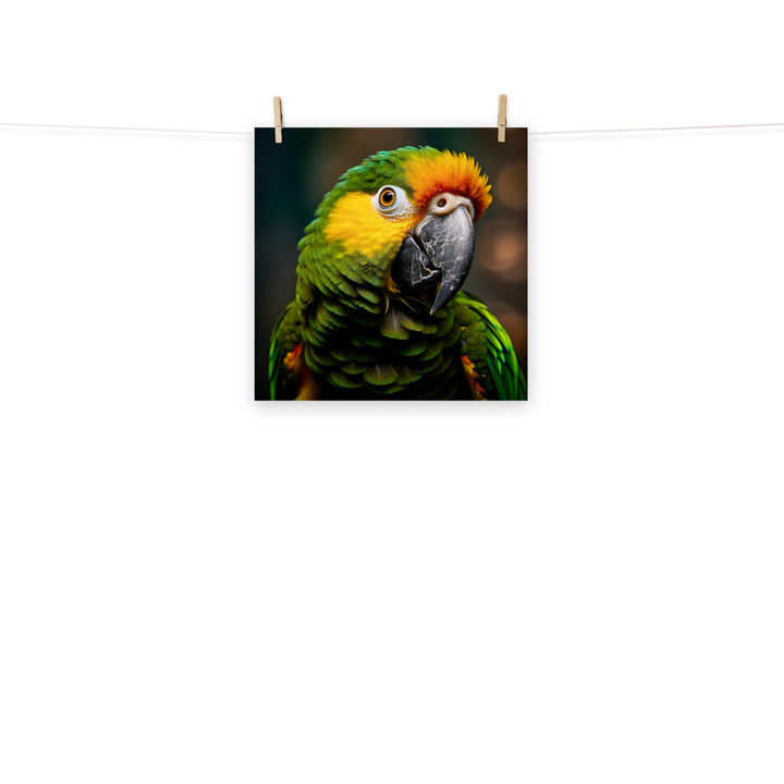 Parrot Photo paper poster - PosterfyAI.com