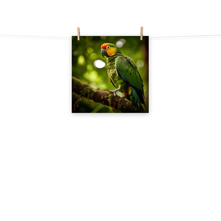Parrot Photo paper poster - PosterfyAI.com