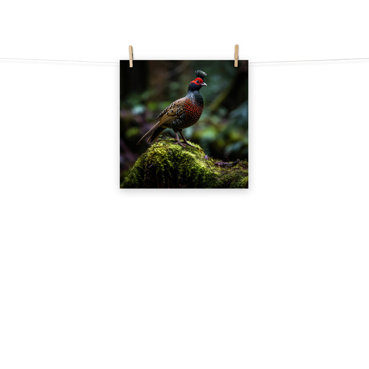 Pheasant Photo paper poster - PosterfyAI.com