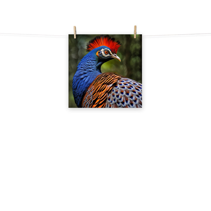 Pheasant Photo paper poster - PosterfyAI.com