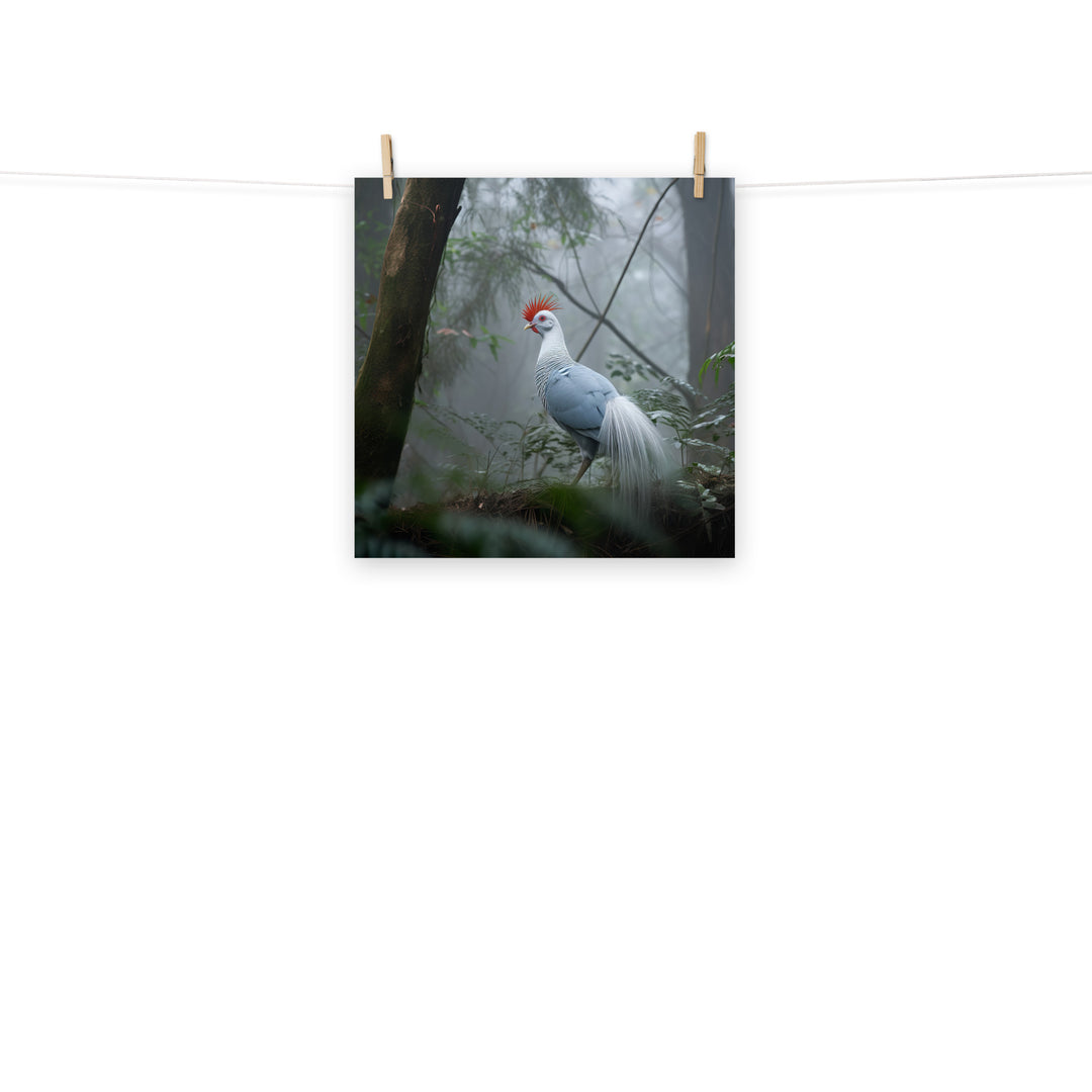 Pheasant Photo paper poster - PosterfyAI.com