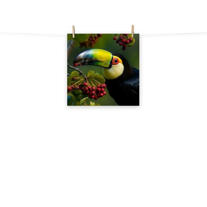 Toucan Photo paper poster - PosterfyAI.com