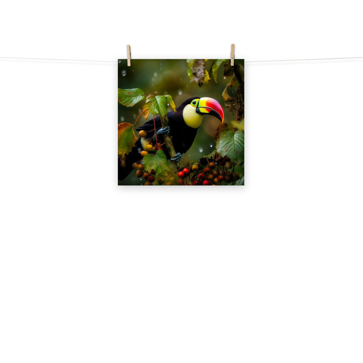 Toucan Photo paper poster - PosterfyAI.com