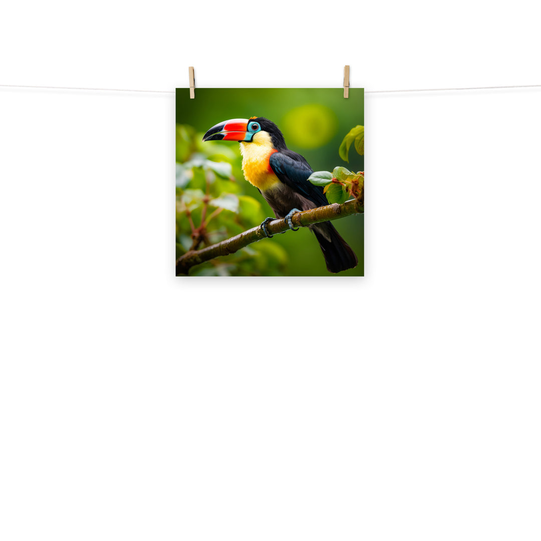 Toucan Photo paper poster - PosterfyAI.com