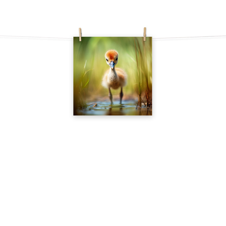 Chick Photo paper poster - PosterfyAI.com