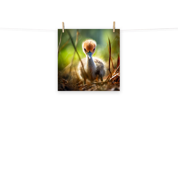 Chick Photo paper poster - PosterfyAI.com