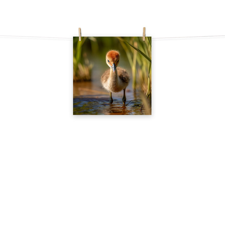 Chick Photo paper poster - PosterfyAI.com