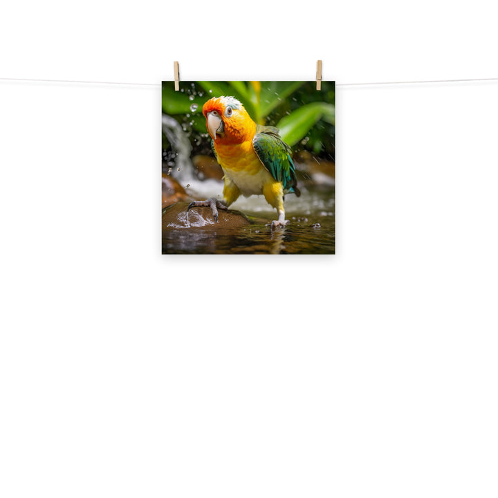 Caique Photo paper poster - PosterfyAI.com