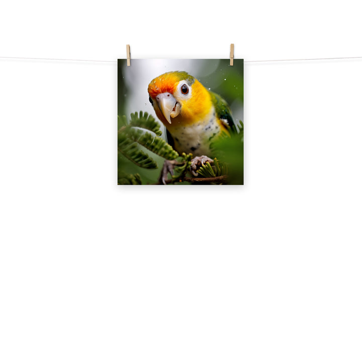 Caique Photo paper poster - PosterfyAI.com