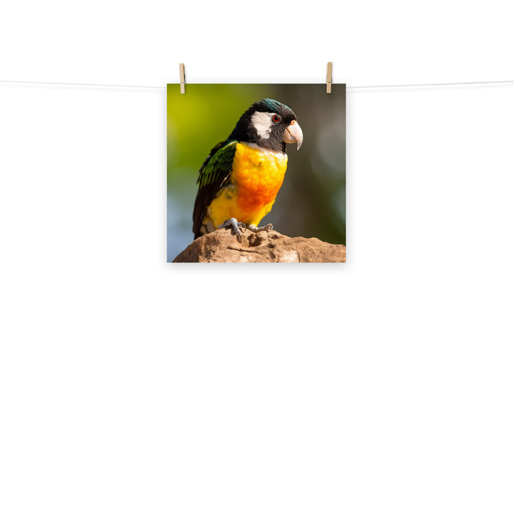 Caique Photo paper poster - PosterfyAI.com