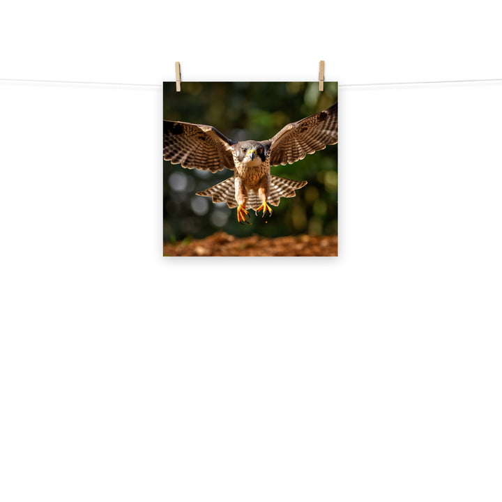 Falcon Photo paper poster - PosterfyAI.com