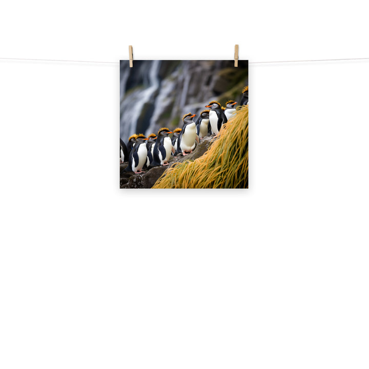 Penguin Photo paper poster - PosterfyAI.com