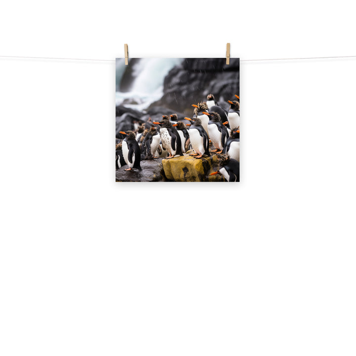 Penguin Photo paper poster - PosterfyAI.com