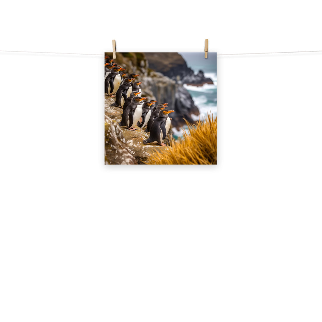Penguin Photo paper poster - PosterfyAI.com