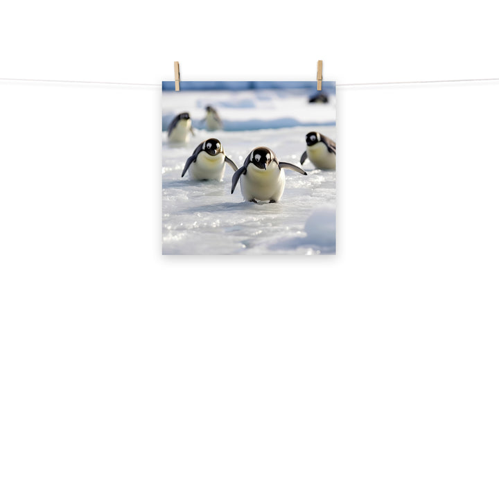 Penguin Photo paper poster - PosterfyAI.com