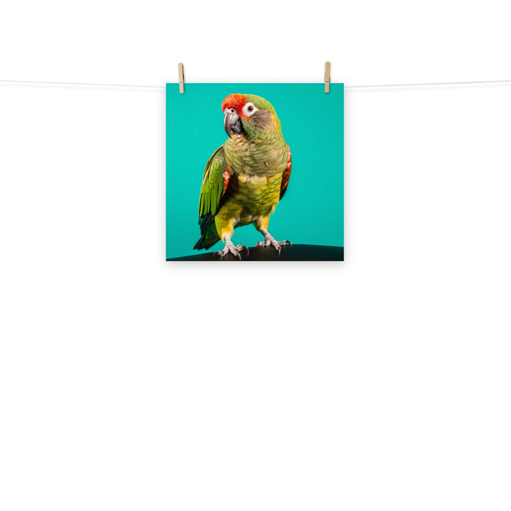 Parakeet Photo paper poster - PosterfyAI.com