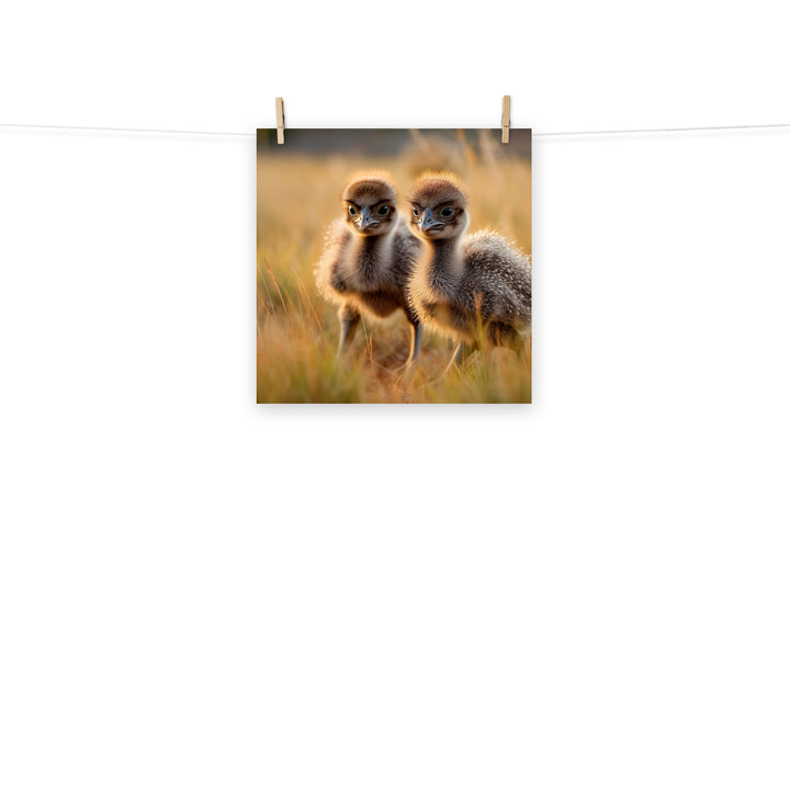Chick Photo paper poster - PosterfyAI.com