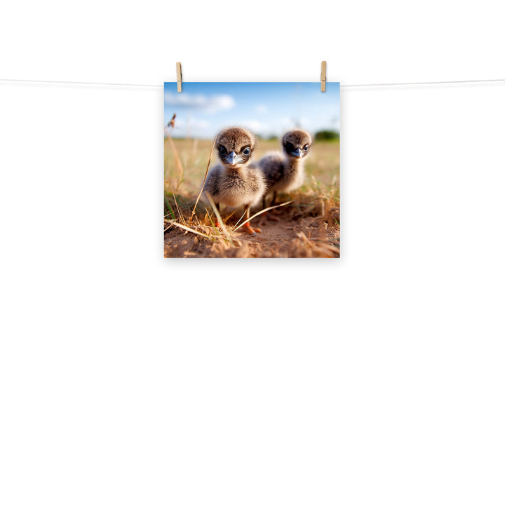 Chick Photo paper poster - PosterfyAI.com